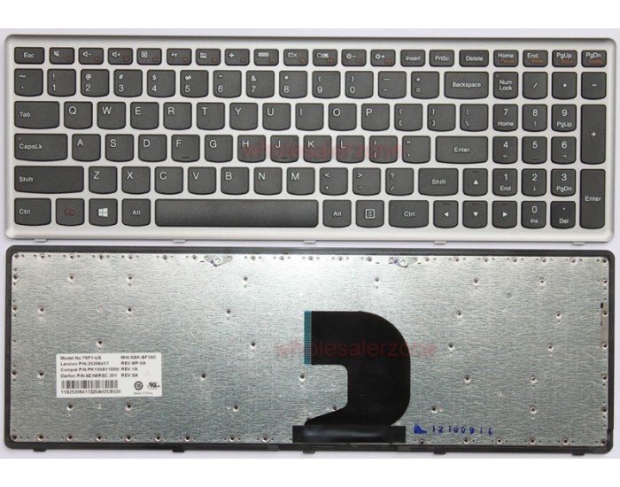 LAPTOP KEYBOARD FOR LENOVO IDEAPAD Z500